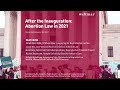 After the Inauguration: Abortion Law in 2021 (Webinar)