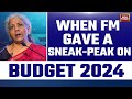 Union Budget 2024 NEWS | Finance Minister Nirmala Sitharaman On Economic Growth & GDP | India Today