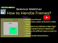How to handle Frame In Selenium WebDriver?