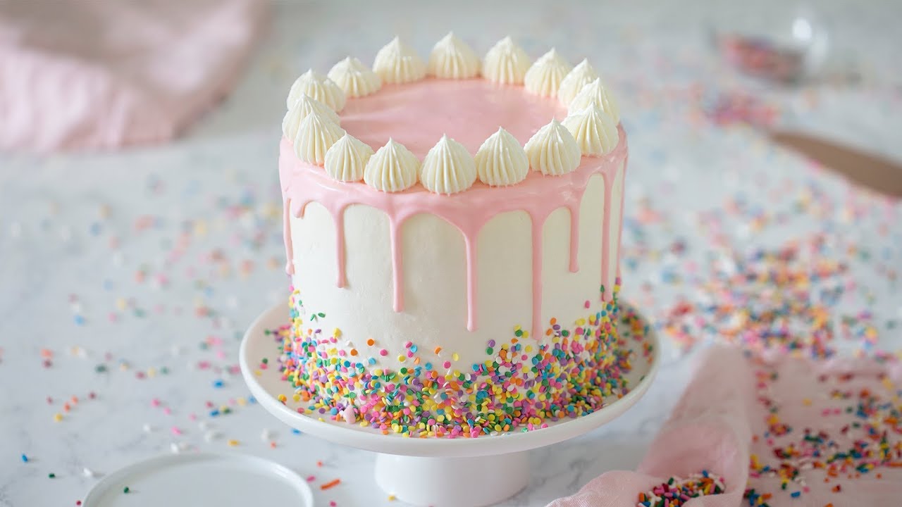 How To Make Funfetti Cake Youtube