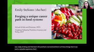 Professional in Residence -- Careers in Food Systems & Research, Part 1