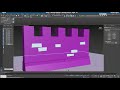 modélisation d un mur d enceinte avec 3dsmax