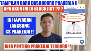 PENTING ! TAMPILAN BARU DASHBOARD BANYAK AKUN SEPERTI TERBLOKIR ? TIDAK BISA GABUNG GELOMBANG LAGI ?