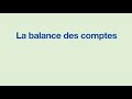 ✅ la balance des comptes en comptabilité générale cours n° 25