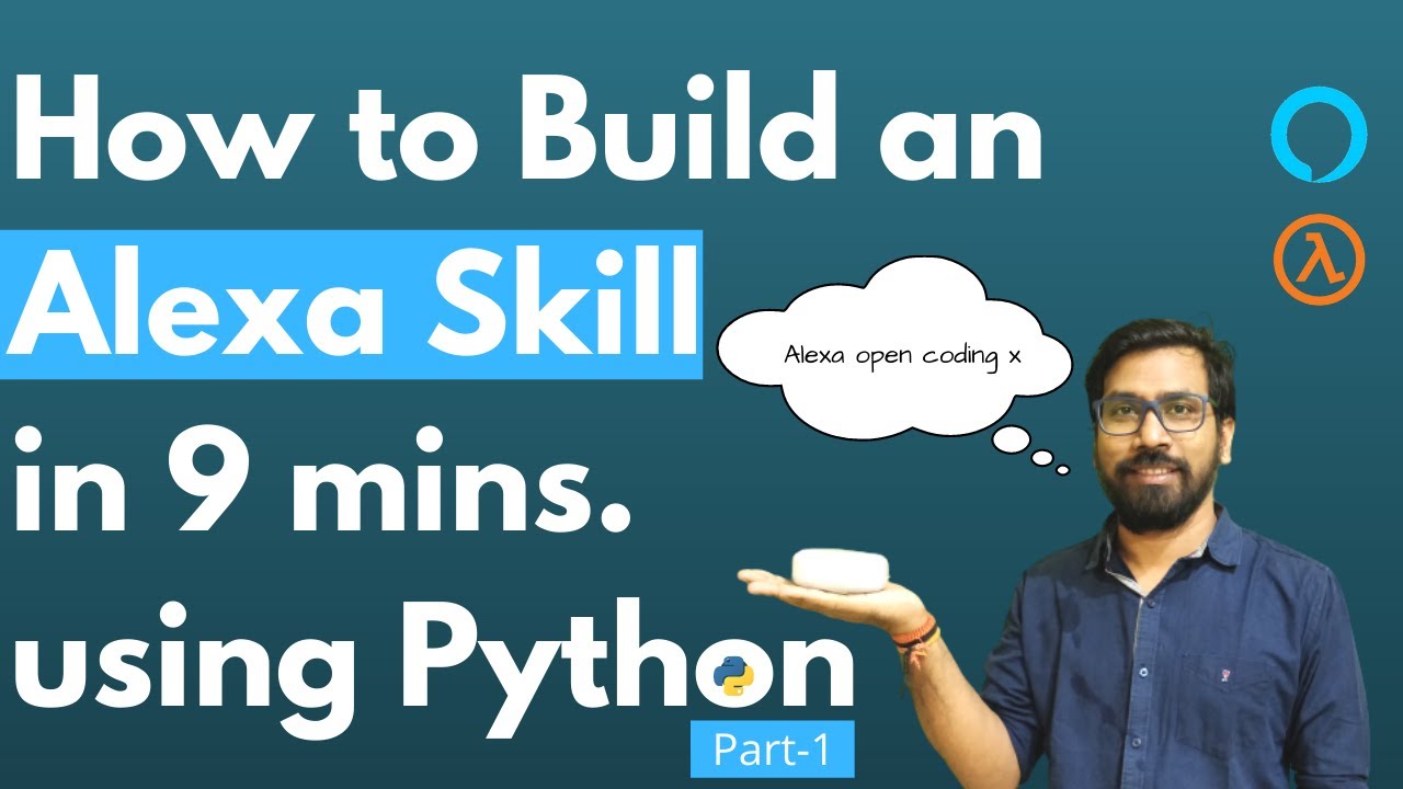How To Build An Alexa Skill In 9 Minutes Using Python Youtube