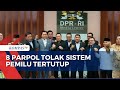 Delapan Partai Politik Minta MK Pertahankan Sistem Pemilu Terbuka