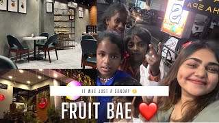 | Look who all I meet | Fruit Bae | Just a Sunday |#trending #youtube #mysore #fruitbae #sunday