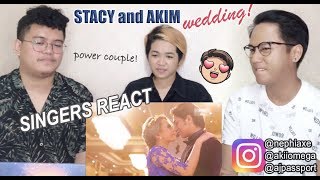 Stacy and Akim Wedding - Bila Bila | REACTION