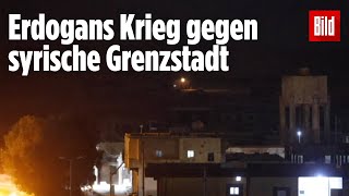 Grenzstadt in Syrien: Heftige Raketen-Angriffe auf Ayn Issa