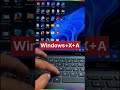 Open windows PowerShell from keyboard shortcut.  #techtutorial #techtips