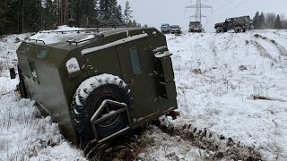 Как вытащить 131 ЗИЛ с порванной лебёдкой? Невозможное возможно)