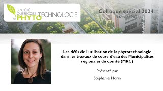 SQP - Colloque spécial 2024. Les défis de l'utilisation de la phytotechnologie dans les travaux de..