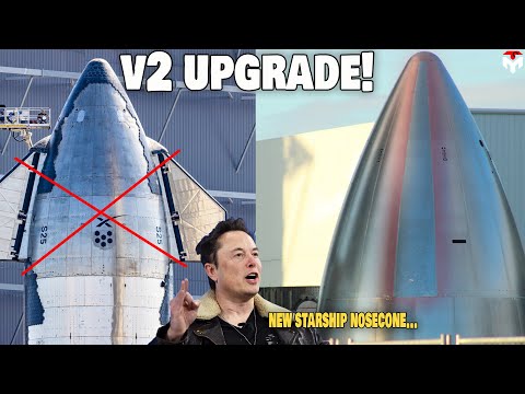 How Starship's V2 Nosecone design change will blow your mind…