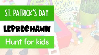 Leprechaun Scavenger Hunt for Kids