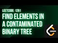 Leetcode 1261: Find Elements in a Contaminated Binary Tree