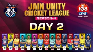 JAIN UNITY CRICKET LEAGUE // DAY - 2 // LIVE ON 108 LIVE