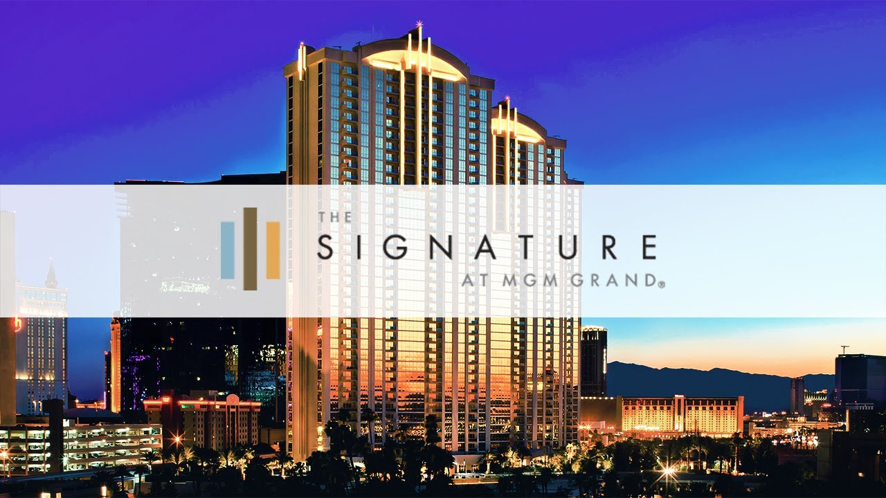 The Signature At MGM Grand Las Vegas | An In Depth Look Inside - YouTube