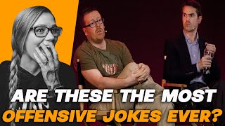 AMERICAN REACTS TO MOST OFFENSIVE BRITISH COMEDIANS | AMANDA RAE