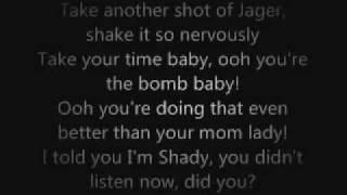 Eminem - So Bad Lyrics On Screen