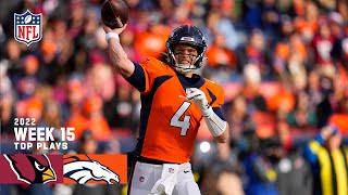 Denver Broncos Top Plays vs. Arizona Cardinals | 2022 Regular Season Week 15