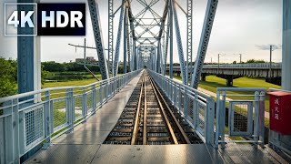 【4k HDR】☁ 高雄舊鐵橋濕地生態公園｜The Old Railway Bridge Park Kaohsiung.