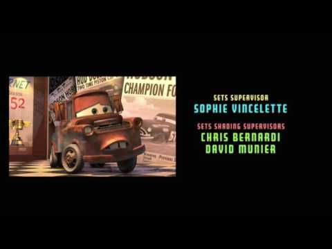 Disney Pixar Cars Ending E Cars End Credits Disney Channel Version