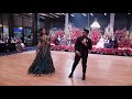 indian wedding reception dance l bride and groom entrance l sabyasachi bride