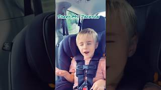 Little Boy Sings Sorry Ms. Jackson❤️ #singing #talentedchildren #ytshort #outcast #cutekidsmoment