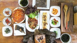 DELICIOUS Korean Vegan Food in Busan, South Korea
