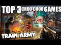 TOP 3 GAMES LIKE CHOO CHOO CHARLES | CHOO CHOO CHARLES TOP 3 GAMES |#choochoocharles#traingame