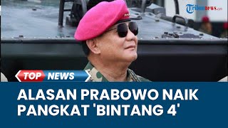 Jubir Menhan Ungkap Alasan Prabowo Subianto Naik Pangkat Jenderal Kehormatan 'Bintang 4' dari Jokowi