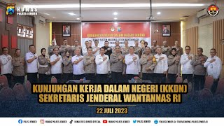 Kunjungan Kerja Dalam Negeri (kkdn) Sekretaris Jenderal Wantannas Ri