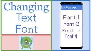 Changing the Font in XML and Java