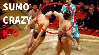 Sumo Wrestling Brutal And Best Knockouts Compilation