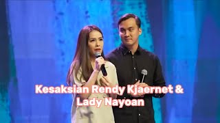 Kesaksian Pemulihan Pernikahan Rendy Kjaernet \u0026 Lady Nayoan