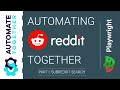 Testing/monitoring reddit.com with Playwright! [Automate Together #2, Part 1]