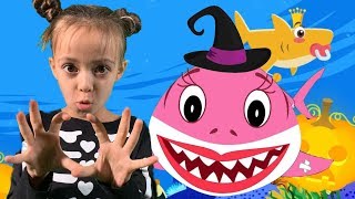 Baby shark Halloween song | Nursery Rhymes for kids