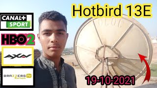 Hotbird 13E Satellite New update latest channel list 19-10-2021.