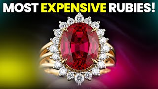 Top 14 Most Beautiful and EXPENSIVE Rubies in the World!