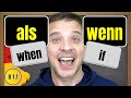 ALS oder WENN? 🤓 When to use which! | B1+ Level