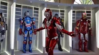 DANY BAO - Winner Lucca Comics 2015 Iron Man mk 1616 rescue Pepper Avengers armor girl all motorized