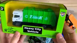 拆箱玩具拖拉机飞机垃圾车 Unboxing Toys Tractor Airplane Garbage Truck