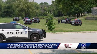 Omaha police investigating after woman injured by gun shot