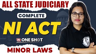 NI Act One Shot | Minor Law | All State Judiciary Exam