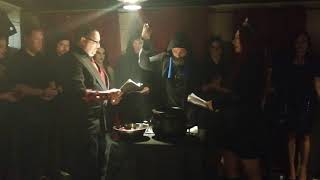 The Satanic Temple Ottawa Unbaptism ritual