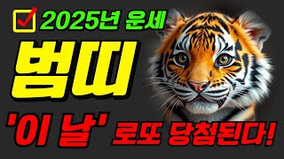 【2025년 3월 대박나는띠 호랑이띠 운세】신년에 재물운과 성공기운 대박 터집니다! 미리 준비하세요!  75세 63세 51세 39세 27세 #호랑이띠 #호랑이띠운세 #12춸운세