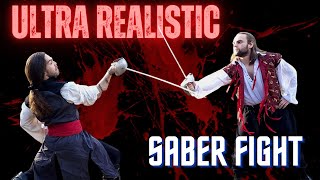 Making an ULTRA REALISTIC Saber Duel #sword #hema
