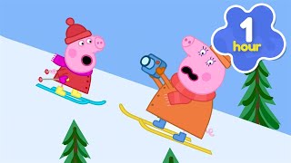 WINTER Games ⛷️❄️ Peppa Pig Full Episodes | 1 Hour of Kids Cartoons