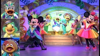 ºoº レッツ・パーティグラ！ ディズニーランド シアターオーリンズ新ショー Let's Party Gras Tokyo Disneyland characters show