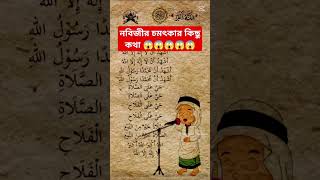 নবিজীর চমৎকার কিছু কথা 😱#islamreligion #shorts #islam #islamicstatus #নবিজীর